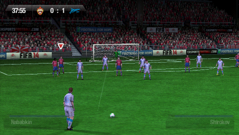 FIFA 14 screenshot 3 for PSP